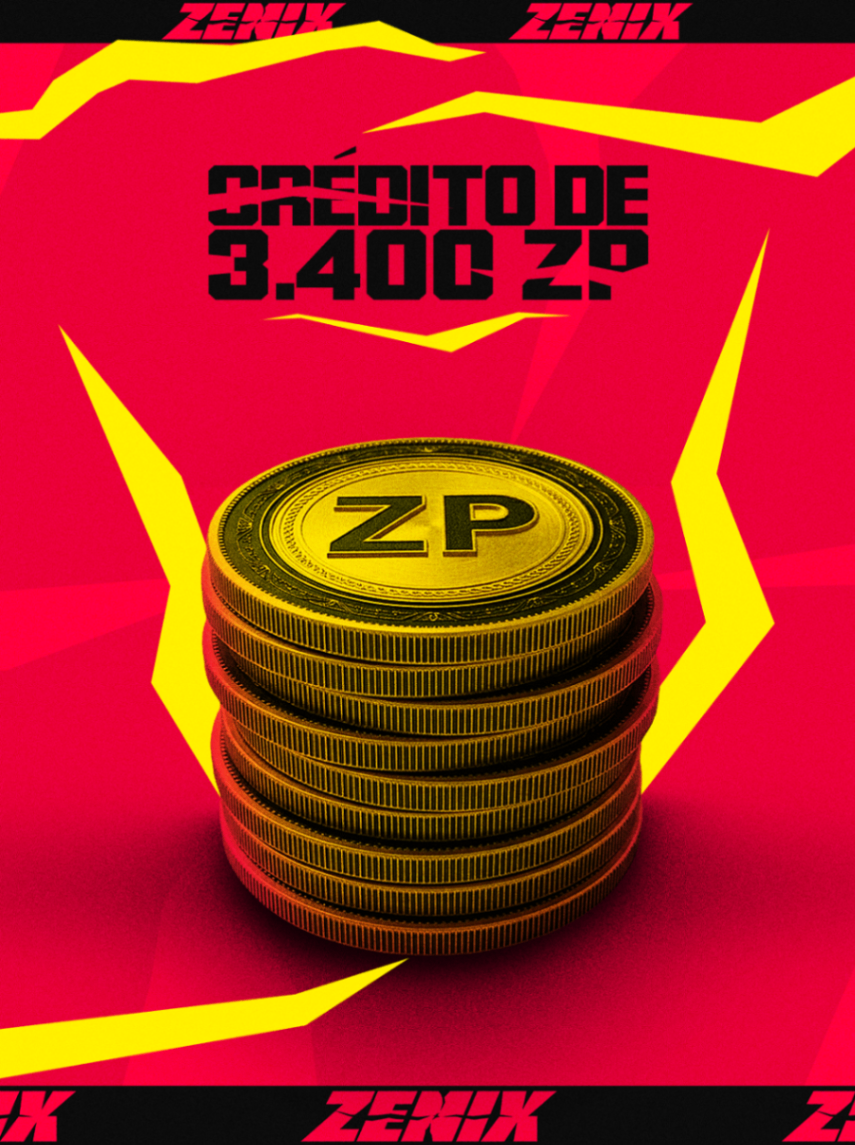 3.000 ZP + 400 BÔNUS