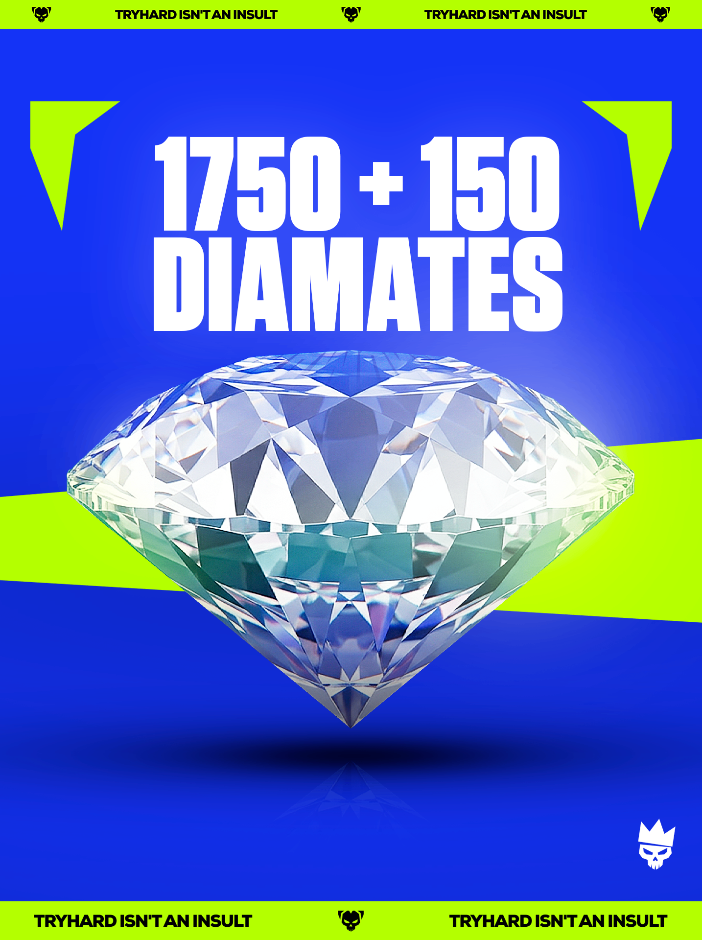 1.750 DIAMANTES + 150 BÔNUS